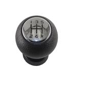 HTVTKRFGRL Manual Shift Lever Stick Cover for Suzuki for Swift 2005-2010 5speed Manual Car Gear Knob Shift Shifter Knob Gear Shifter Collars Chrome Black Cap(T Model)