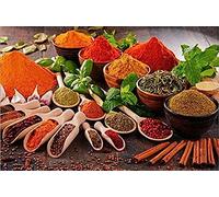 HTWLMM Kitchen Spice Pictures Canvas Painting Poster Art Print for Kitchen Wall Pictures Decoration Frameless (40 x 60 cm)