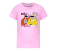 HTXLJ Boys Games Gorilla Tag T-Shirt Monke Merch Short Sleeve for Kids Gorilla Tag Merch (Pink,160cm,11 Years,12 Years)