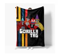 HTXLJ Kids Gorilla Tag Blanket Boys Gorilla Tag Throws Blanket Children's Nap Blanket- Soft Lightweight Plush Cozy (I,XS:40in x 60in(100x150cm))