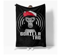 HTXLJ Kids Gorilla Tag Blanket Boys Gorilla Tag Throws Blanket Children's Nap Blanket- Soft Lightweight Plush Cozy (C,2XS:32in x 47in(80x120cm))