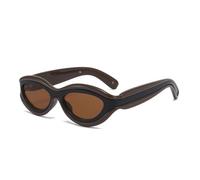 HTXONB 2025 Fashion Cat Eye Colorblock Design Sunglasses for Men and Women UV Protection Polarized Sunglasses,C5,135 * 146 * 29mm