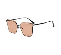 HTXONB 2025 Fashion Metal Nylon Lens Sunglasses Women Outdoor Travel Large Frame Polarized Sunglasses,C3,145 * 152 * 54mm