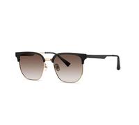 HTXONB 2025 fashion polarized sunglasses for outdoor street photography travel driving sun protection UV protection eyebrow frame sunglasses,C3,147 * 130 * 46mm