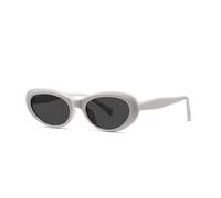 HTXONB 2025 Fashion Women's All-match Cat Eye Sunglasses Outdoor Street Photography Travel Anti-ultraviolet HD Nylon Sunglasses,C3,147 * 130 * 35mm