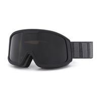 HTXONB 2025 fashionable men's and women's mountaineering ski goggles, double-layer anti-fog, outdoor enhanced clarity and windproof ski goggles,black gray,180 * 90mm