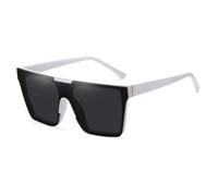 HTXONB 2025 large frame one-piece cycling sunglasses outdoor street shooting driving retro sun visor,C4,140 * 148 * 55mm