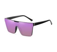 HTXONB 2025 large frame one-piece cycling sunglasses outdoor street shooting driving retro sun visor,C3,140 * 148 * 55mm