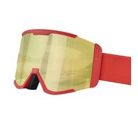 HTXONB 2025 Men's and Women's Double-layer Anti-fog Ski Goggles Snow Goggles Mountaineering Windproof Goggles,red yellow,185 * 100mm