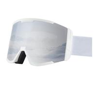 HTXONB 2025 Men's and Women's Double-layer Anti-fog Ski Goggles Snow Goggles Mountaineering Windproof Goggles,white silver,185 * 100mm