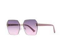HTXONB 2025 Men's and Women's Fashion Frameless PC Polarized Sunglasses Outdoor Street Photography Travel Driving Sun Visor Anti-UV Sunglasses,C4,149 * 146 * 57mm