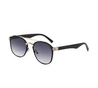 HTXONB 2025 Women's Retro Metal Polarized Sunglasses Outdoor Street Photography Travel Sun Protection and UV Protection Sunglasses,C2,140 * 146 * 48mm