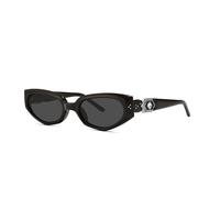 HTXONB Fashion cat-eye plate HD nylon anti-ultraviolet sunglasses outdoor street shooting travel sunglasses,C2,142 * 150 * 55mm