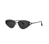 HTXONB Fashion frameless cut-edge polygonal sunglasses for men and women outdoor street photography travel driving polarized sunglasses,C1,146 * 145 * 40mm