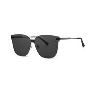 HTXONB Fashion frameless temperament sunglasses for men and women with integrated lenses for outdoor street photography and travel