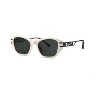 HTXONB Fashion hollow sunglasses for men and women street photography slimming outdoor sun protection and UV protection sunglasses,C4,147 * 126 * 40Mm