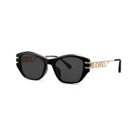 HTXONB Fashion hollow sunglasses for men and women street photography slimming outdoor sun protection and UV protection sunglasses,C1,147 * 126 * 40Mm