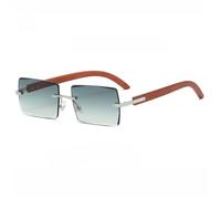 HTXONB Fashion men's and women's frameless PC polarized sunglasses for outdoor travel fishing driving sunshade and UV protection sunglasses,C2,150 * 142 * 39mm