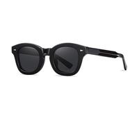 HTXONB Fashion retro plate TAC polarized sunglasses outdoor driving anti-ultraviolet sunglasses,C1,145 * 138 * 49mm