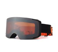 HTXONB Fashion ski goggles magnetic cylinder double-layer anti-fog and windproof goggles for men and women ski goggles outdoor snow goggles,C3,170 * 90mm
