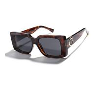 HTXONB Fashion square frame polarized sunglasses for outdoor travel fishing driving sun protection and UV protection with insert temple sunglasses,C1,151 * 149 * 51mm