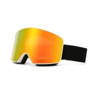 HTXONB Fashion TPU frame PC lens ski goggles double-layer anti-fog ski glasses sports equipment HD breathable windproof ski goggles,C7,175 * 100mm