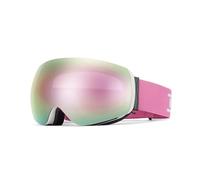 HTXONB Fashionable men's and women's magnetic ski goggles double-layer anti-fog quick-change goggles outdoor sports equipment,C4,185 * 96mm