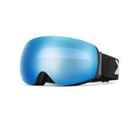 HTXONB Fashionable men's and women's magnetic ski goggles double-layer anti-fog quick-change goggles outdoor sports equipment,C2,185 * 96mm