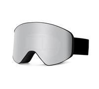 HTXONB Fashionable TPU frame PC lens ski goggles double-layer anti-fog and anti-ultraviolet magnetic HD ski goggles,C1,190 * 108mm