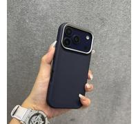 HTXONB Fcicicase 2 in 1 For Magsafe Magnetic Phone Case For iPhone 17 Air 16 15 14 Plus 13 12 11 Pro Max Flower Matte Acrylic Cover,Blue,For iPhone 16 Pro Max