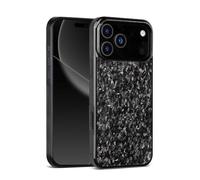 HTXONB Forged Carbon Fiber Magnetic TPU Drop-resistant Phone Case For iPhone 17 16 15 14 Pro Max 17 Air 14 15 16 Plus Wireless Charging Shockproof Cover,Forged Silver,For iPhone 17 Air
