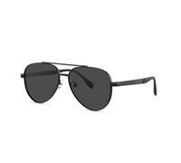 HTXONB Men's and women's driving glasses fashionable double beam polarized sunglasses outdoor travel sunglasses,C1,143 * 134 * 53mm