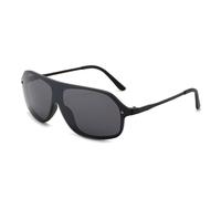 HTXONB Men's and women's fashion one-piece metal sunglasses for outdoor street photography, travel, driving, sun protection and UV protection sunglasses,C1,140 * 148 * 52mm
