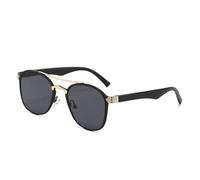 HTXONB Men's and women's fashionable all-match driving and traveling sunglasses double beam anti-ultraviolet sunglasses,C1,140 * 146 * 48mm