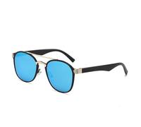 HTXONB Men's and women's fashionable all-match driving and traveling sunglasses double beam anti-ultraviolet sunglasses,C3,140 * 146 * 48mm