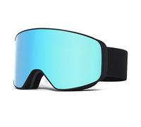 HTXONB Men's and women's fashionable ski goggles double-layer anti-fog magnetic absorption high-definition ski goggles REVO anti-u