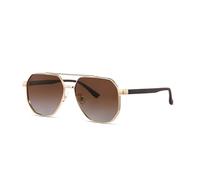 HTXONB Men's and women's outdoor driving polygonal anti-ultraviolet polarized sunglasses street photography travel sun sunglasses,C4,147 * 133 * 50mm
