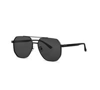 HTXONB Men's and women's outdoor driving polygonal anti-ultraviolet polarized sunglasses street photography travel sun sunglasses,C1,147 * 133 * 50mm
