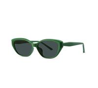 HTXONB Men's and women's retro cat-eye narrow frame acetate HD nylon polarized sunglasses outdoor travel street shooting sunglasse