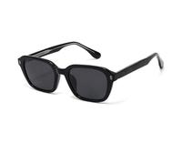 HTXONB Men's and women's square frame polarized sunglasses for outdoor travel, sunshade and UV protection insert mirror leg sunglasses,C3,150 * 143 * 46mm