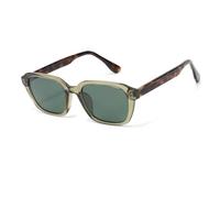 HTXONB Men's and women's square frame polarized sunglasses for outdoor travel, sunshade and UV protection insert mirror leg sunglasses,C2,150 * 143 * 46mm