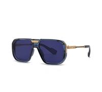 HTXONB Men's and women's street photography retro square frame sunglasses travel driving sun protection UV protection sunglasses,C4,143 * 135 * 49mm