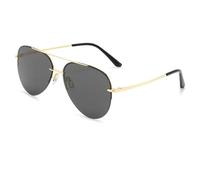 HTXONB Men's polarized sunglasses outdoor travel sun protection UV protection driving fishing sunglasses,C1,145 * 145 * 54mm