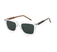 HTXONB Retro men's and women's square frame sun visor sunglasses for adults polarized UV protection sunglasses,C6,150 * 146 * 44mm