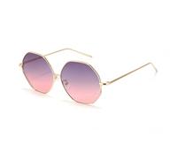 HTXONB Retro trendy round frame sunglasses outdoor sun protection UV protection fashion sunglasses,C8,137 * 141 * 55mm