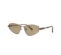 HTXONB Retro women's metal narrow frame polarized sunglasses outdoor street photography travel sunglasses,C4,147 * 145 * 39mm
