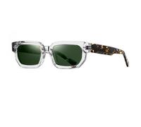 HTXONB Simple Fashion Trend Luxury Vintage JJMM Sunglasses JAGGER Ultralight Titanium UV400 Retro Square Style Unisex Original Quality,C3,145 * 144 * 41mm