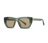HTXONB Square frame trendy street style retro sunglasses for men and women,C4,145 * 144 * 49mm