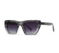 HTXONB Square frame trendy street style retro sunglasses for men and women,C5,145 * 144 * 49mm
