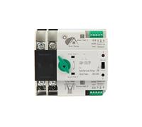 HTyghbn ATS single phase 2P 16 amp 32A 63A 100A 125A automatic transfer switch low voltage AC 230V automatic transfer switch(125A)